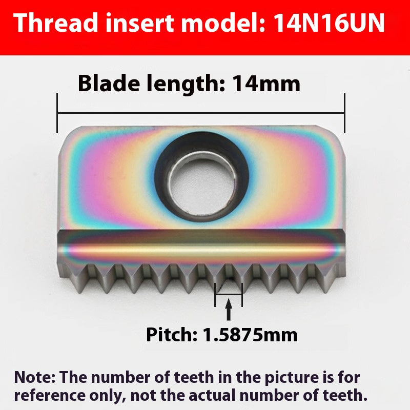 2061-SR00 machining center, thread milling shank, internal and external thread, comb shank, milling shank, lengthened single edge, double edge Shandong Denso Pricision Tools Co.,Ltd.